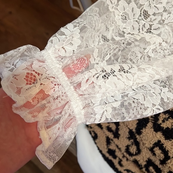 For Love and Lemons delicate lace top - Picture 3 of 8